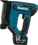 Makita cordless pin tacker PT354DSMJ, 10.8Volt, electric tacker (blue
