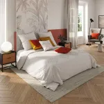 Bed Linen Set White 240x220cm, 63x63cm