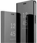 "Clear View Book Case Samsung Galaxy A42 5G" Black