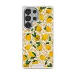Lemon Juice - Samsung Galaxy S25 Ultra Case, Elite Light (Magnetic) / Silver