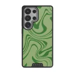 Funky Sensation - Samsung Galaxy S25 Ultra Case, Elite Dark (Magnetic) / Silver