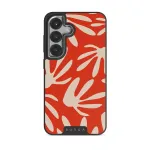 Heatwave - Samsung Galaxy S25 Case, Elite Dark (Magnetic) / Silver