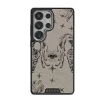 Aquarius - Samsung Galaxy S25 Ultra Case, Elite Dark (Magnetic) / Silver / Nude