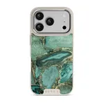 Ubud Jungle - Turquoise iPhone 17 Pro Case, Elite Light (MagSafe) / Silver