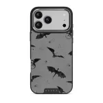 Draco - iPhone 17 Pro Max Case, Elite Dark (MagSafe) / Silver