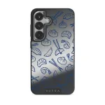Takeout - Samsung Galaxy S25 Plus Case, Elite Mirror Dark (Magnetic) / Silver