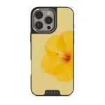Hibiscus - iPhone 16 Pro Max Case, Elite Dark (MagSafe) / Silver