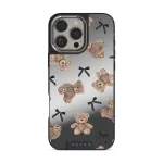 BFF - iPhone 16 Pro Max Case, Elite Mirror Dark (MagSafe) / Silver