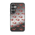 Hot Dog - Samsung Galaxy S25 Case, Elite Mirror Dark (Magnetic) / Silver