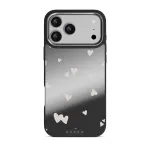 Love Notes - iPhone 17 Pro Max Case, Elite Mirror Dark (MagSafe) / Silver