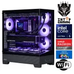 INTOP AQUA Ultra 5 245KF 64GB DDR5 1TB SSD M.2 NVME+2TB RX9060XT 16GB WiFi no-OS