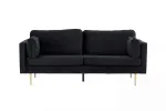 &bdquo;Boom&ldquo; &ndash; 3-kohaline diivan &bdquo;Velvet&ldquo; &ndash; must &ndash; asendab mudelit 18045-888
