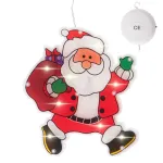 Led Christmas decoration for window Santa