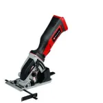 Einhell TE-CS 18/89 Li &ndash; Solo 8,9 cm must, punane 2500 p/min