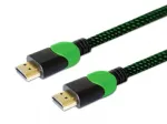 Kaabel HDMI GCL-03 1,8 m, v2.0, palmik roheline