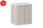 50 cm m&ouml;&ouml;blikomplekt lauaplaadiga SET-NOC B WHITE 50CM D