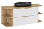 120 cm m&ouml;&ouml;blikomplekt koos lauaplaadiga ja lauaplaadile paigaldatava valamuga &bdquo;River&ldquo; SET-ASW B CREMONA 120CM UN RIVER