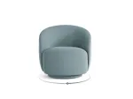 Swivel Armchair, "Savona", 1 Seat, 69x72.5x70.5 Made in Europe