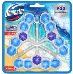 DOMESTOS Power 5 Ocean WC-puhastus- ja l&otilde;hnaaine, 3x55 g