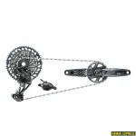 SRAM GX Eagle DUB Groupset Lunar (tagumine k&auml;iguvahetaja, k&auml;iguvahetaja klambriga, DUB 12s 175-ga kettakomplekt koos DM 32t X-SYNC ketirattaga, 126-l&uuml;liline 12s kett, XG-1275 10&ndash;52t kassett, kettavahe m&otilde;&otilde;tur)