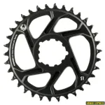 SRAM X-SYNC 2 esiratas 34T, otsese kinnitusega, 3 mm nihkega, Boost, alumiinium, Eagle Black