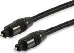 Toslink&ndash;Toslink 5 m, must (147923)