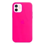 "Thin & Soft Back Case iPhone 12 / 12 Pro" Dark Pink