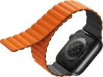 Revix Magnetic Apple Watch 44/45/46/49mm Black-Orange