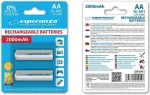 Rechargeable White AA / R6 2000mAh 2 pack