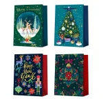 Kinkekott XMAS WISH S, 18x23x10cm, mix