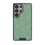 Lush Meadows - Floral Samsung Galaxy S25 Ultra Case, Elite Dark (Magnetic) / Silver