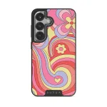 Roller Disco - Samsung Galaxy S25 Case, Elite Dark (Magnetic) / Silver
