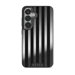 Prophecy - Samsung Galaxy S25 Plus Case, Elite Mirror Dark (Magnetic) / Silver