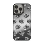 Frozen - iPhone 16 Pro Max Case, Elite Mirror Dark (MagSafe) / Silver