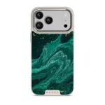 Emerald Pool - Elegant iPhone 17 Pro Max Case, Elite Light (MagSafe) / Silver