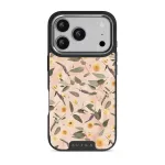 Sunday Brunch - Flowers iPhone 17 Pro Case, Elite Dark (MagSafe) / Silver