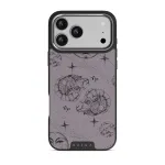 Capricorn - iPhone 17 Pro Max Case, Elite Dark (MagSafe) / Silver / Purple