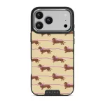 Always Late - iPhone 17 Pro Max Case, Elite Dark (MagSafe) / Silver