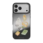 Soft Era - iPhone 17 Pro Max Case, Elite Mirror Dark (MagSafe) / Silver