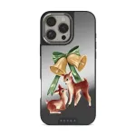 Baby Rudolph - iPhone 16 Pro Max Case, Elite Mirror Dark (MagSafe) / Silver