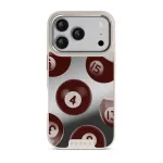 Cue - iPhone 17 Pro Case, Elite Mirror Light (MagSafe) / Silver