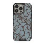 Distorsion - iPhone 16 Pro Case, Elite Dark (MagSafe) / Silver