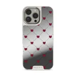 Love Letter - iPhone 16 Pro Case, Elite Mirror Light (MagSafe) / Silver