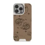 Capricorn - iPhone 16 Pro Case, Elite Light (MagSafe) / Silver / Beige