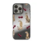 Cougar - iPhone 16 Pro Max Case, Elite Mirror Dark (MagSafe) / Silver