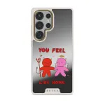 Like Home - Samsung Galaxy S25 Ultra Case, Elite Mirror Light (Magnetic) / Gold