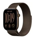 Watch Series 12 GPS+Cellular 46mm Dark Bronze Aluminium Case with Dark Bronze Milanese Loop M/L