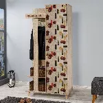 Esiku nagihoidja, Hanah Home, Sonoma tamm, 90 x 192 x 36, cm