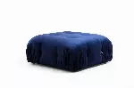 Pouf Hanah Home Bubble, punane, 95 x 45 x 95