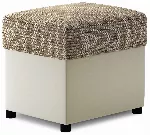 Pouf R2, beež, kangas Berlin 03, pehme 33